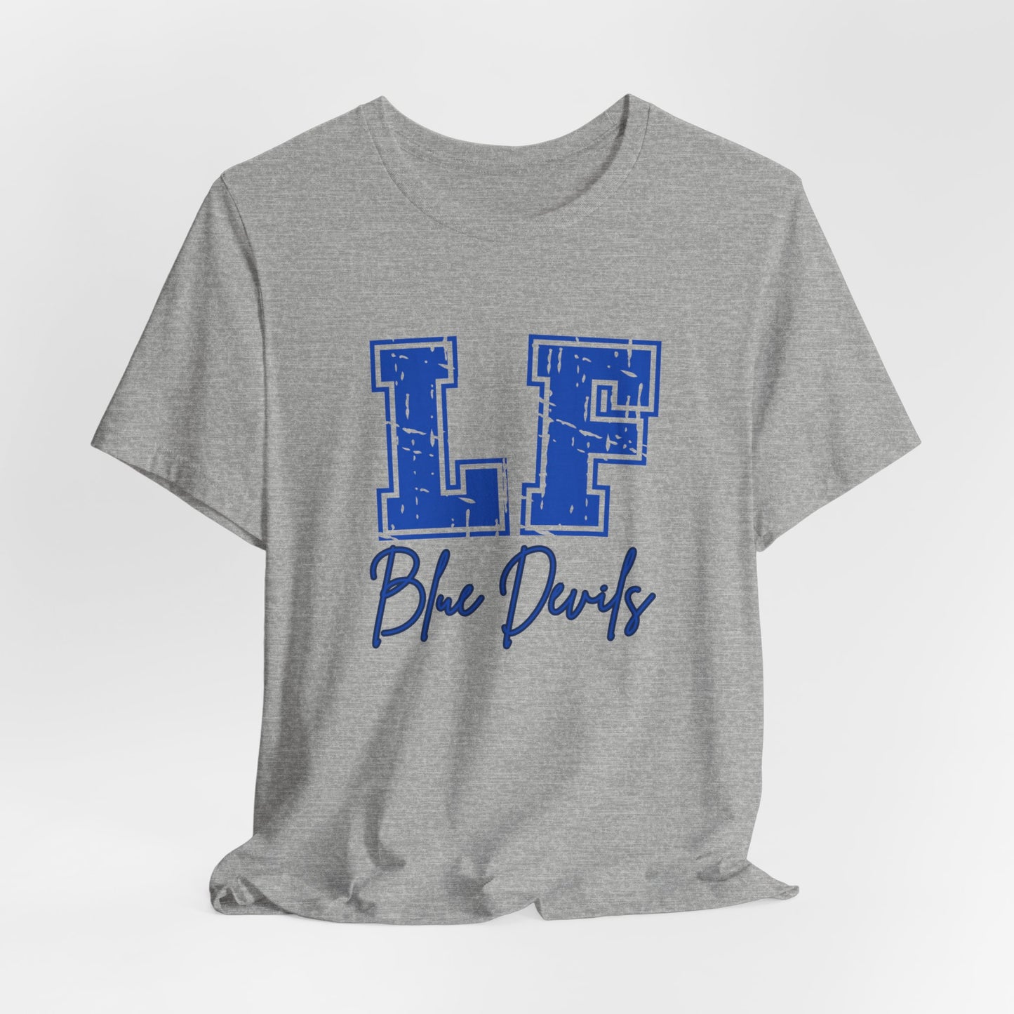 Lake Fenton Blue Devils Adult Unisex Short Sleeve Tee