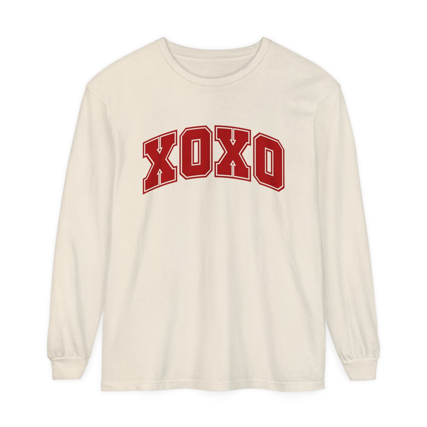 XOXO Women's Loose Long Sleeve T-Shirt