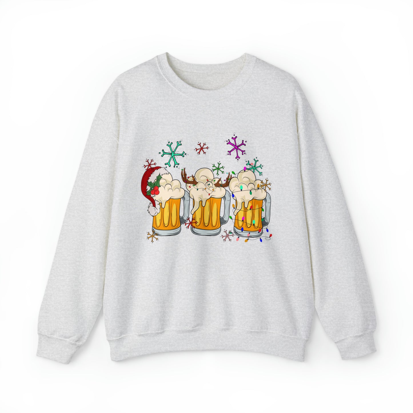 Christmas Beers Women's and Men's Unisex Christmas Sweatshirt