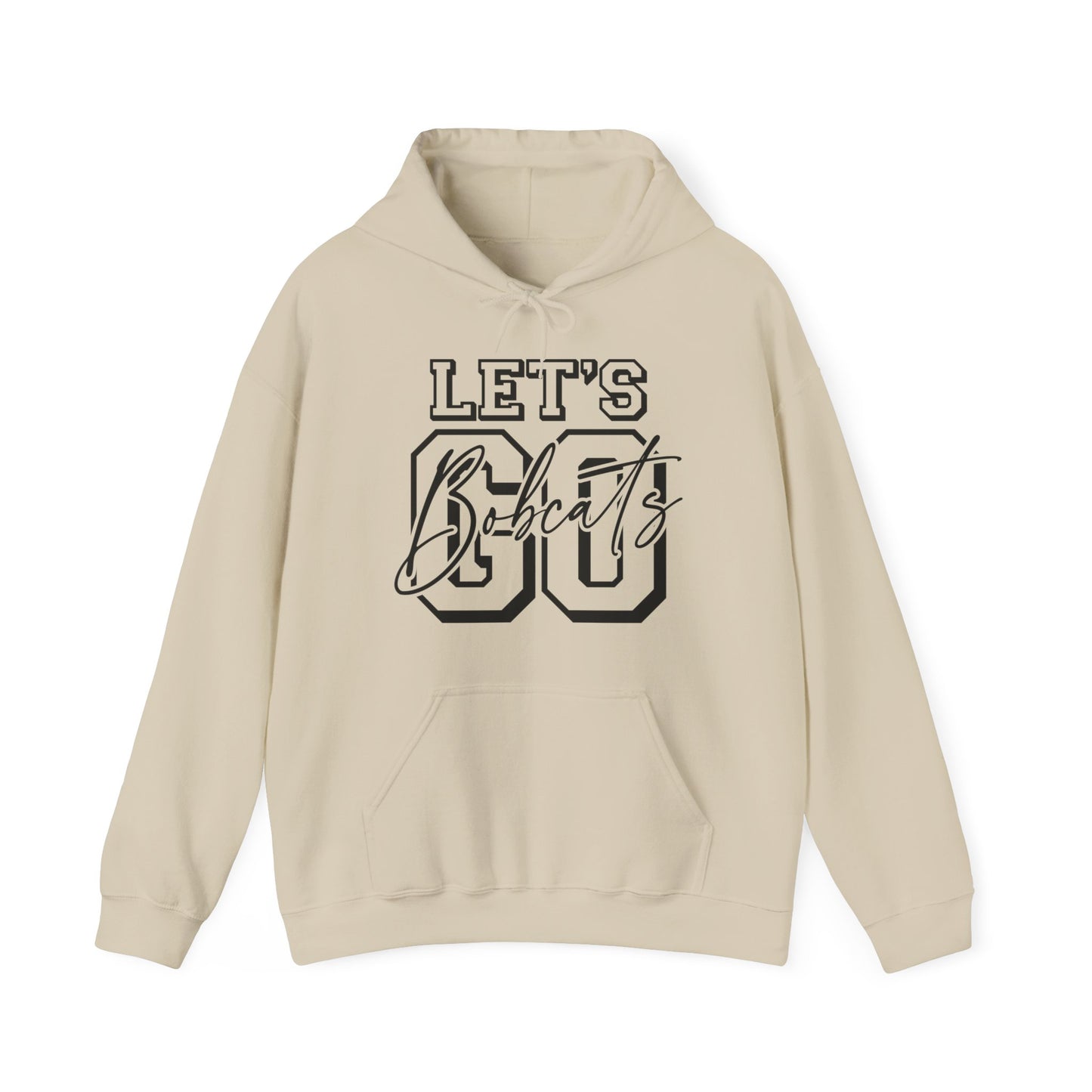 Let's Go Bobcats Adult Unisex Heavy Blend™ Hooded Sweatshirt