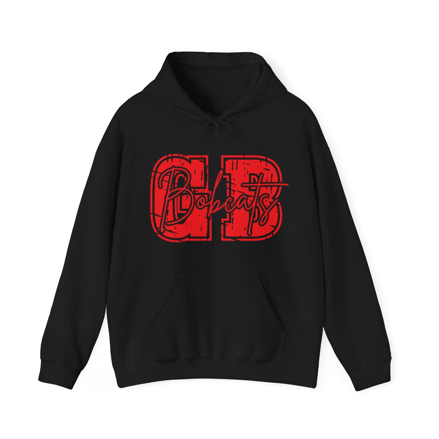 GB Bobcats Adult Unisex Heavy Blend™ Hooded Sweatshirt