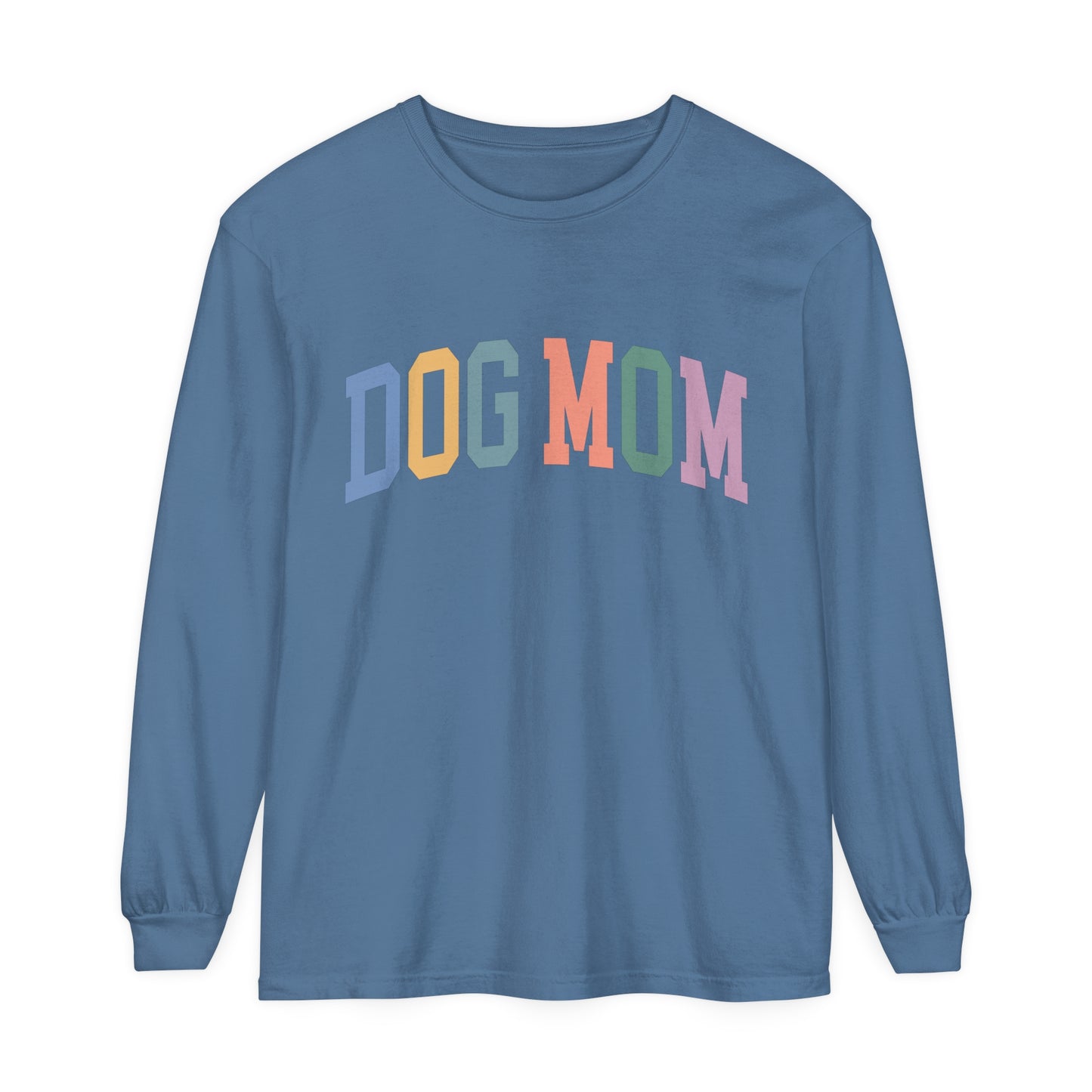 DOG Mom Women's Loose Long Sleeve T-Shirt