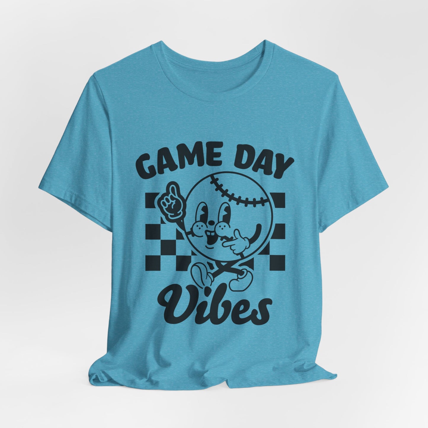 Game Day Vibes Baseball Softball Short Sleeve Tee