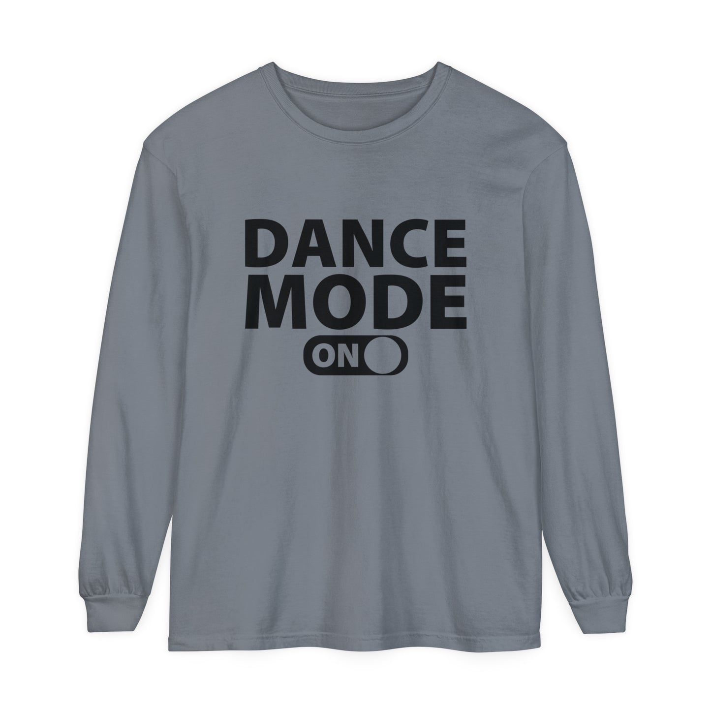 Dance Mode On Women's Loose Long Sleeve T-Shirt