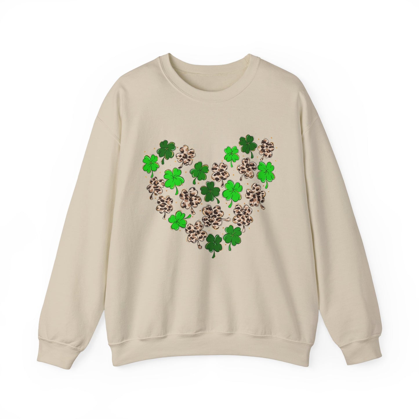 Shamrock Heart St. Patrick's Day Women's Sweatshirt