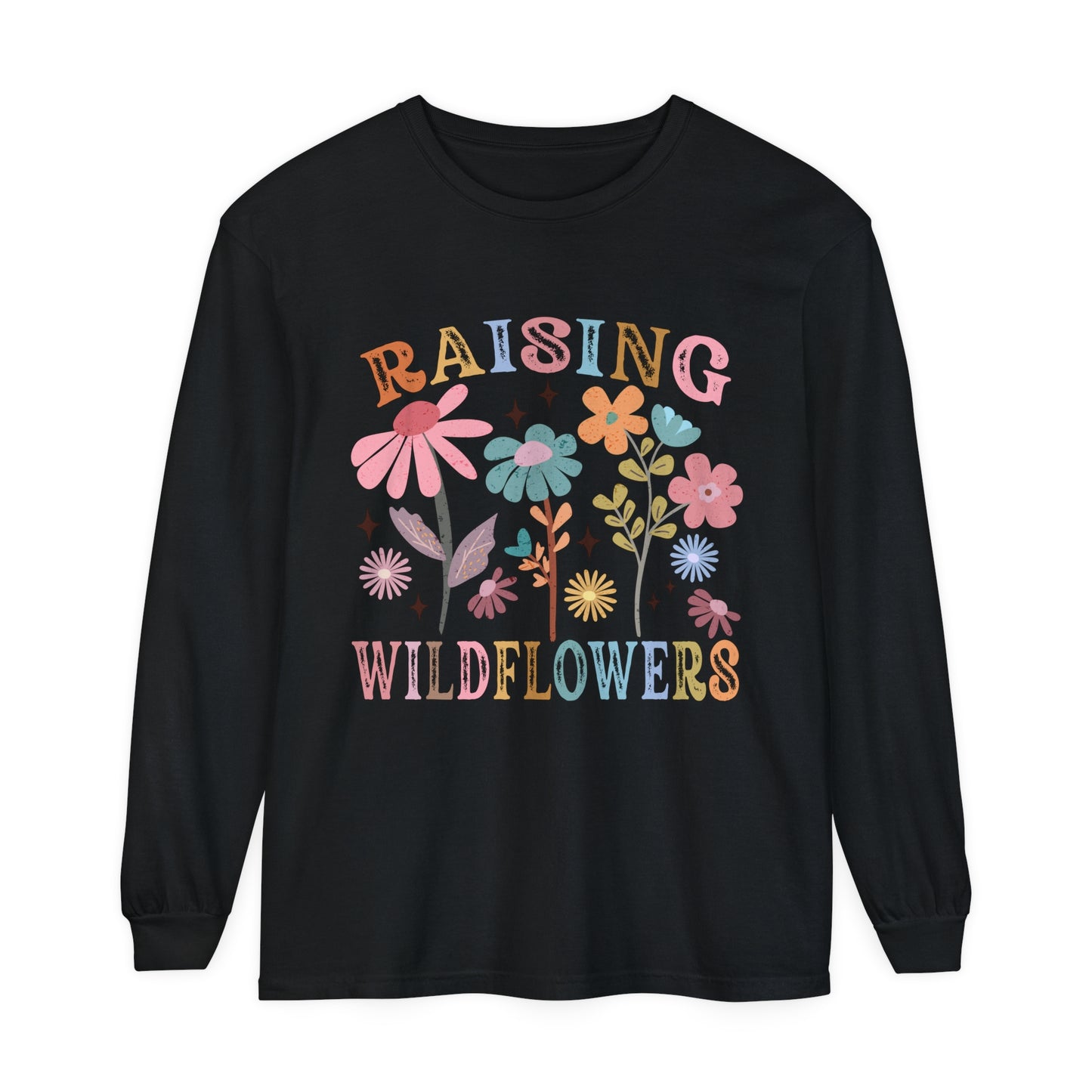 Raising Wildflowers Women's Loose Long Sleeve T-Shirt