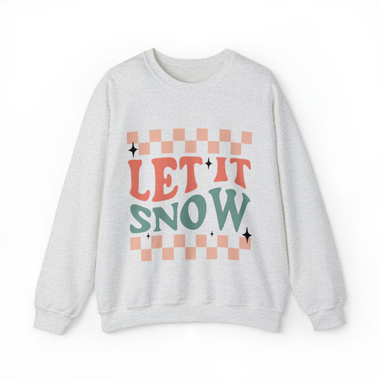 Let it snow Women's Christmas Crewneck Sweatshirt