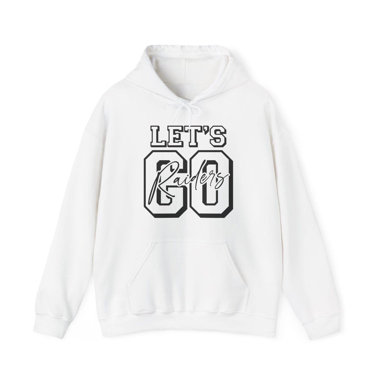 Let's Go Raiders Adult Unisex Heavy Blend™ Hooded Sweatshirt