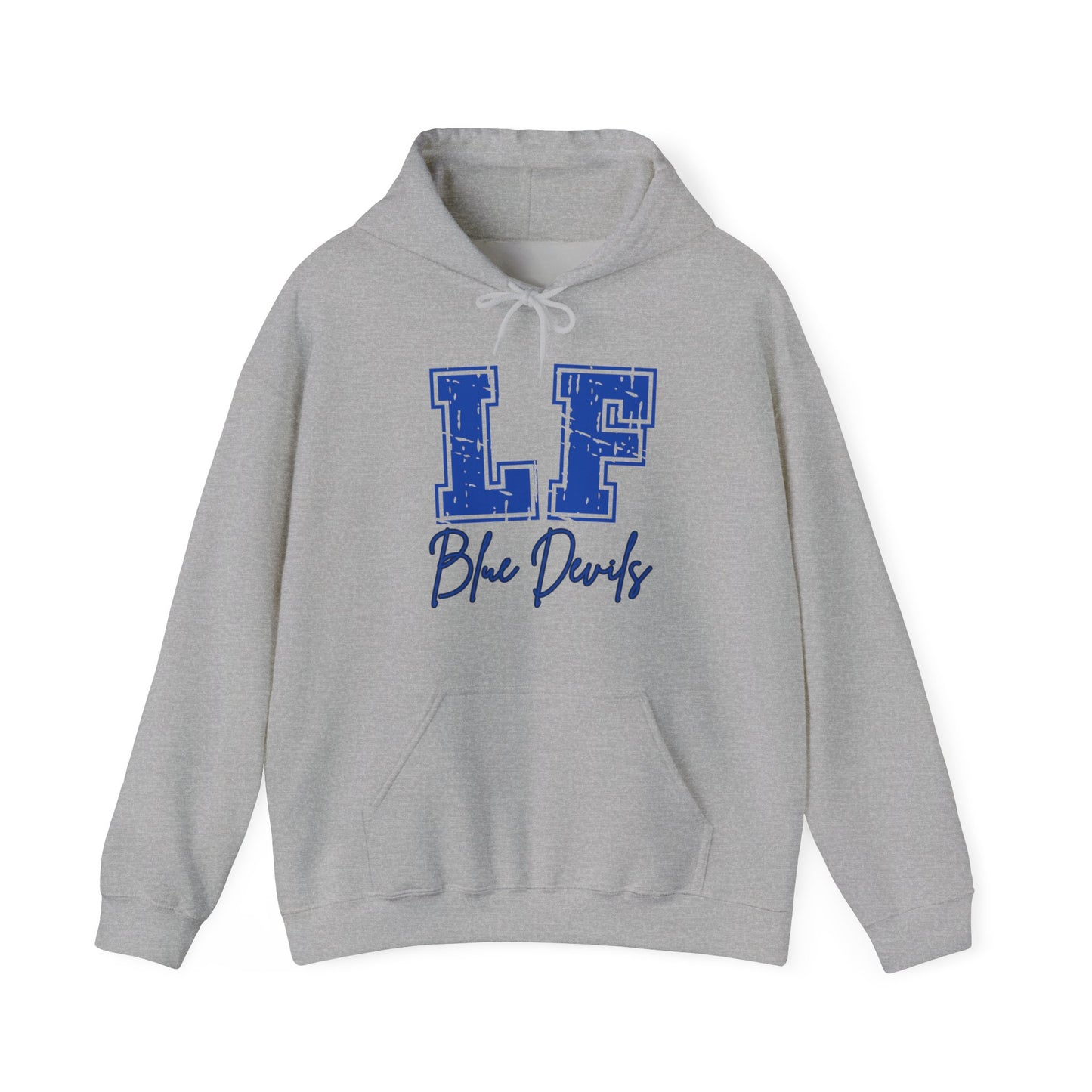 Lake Fenton Blue Devils Adult Unisex Heavy Blend™ Hooded Sweatshirt