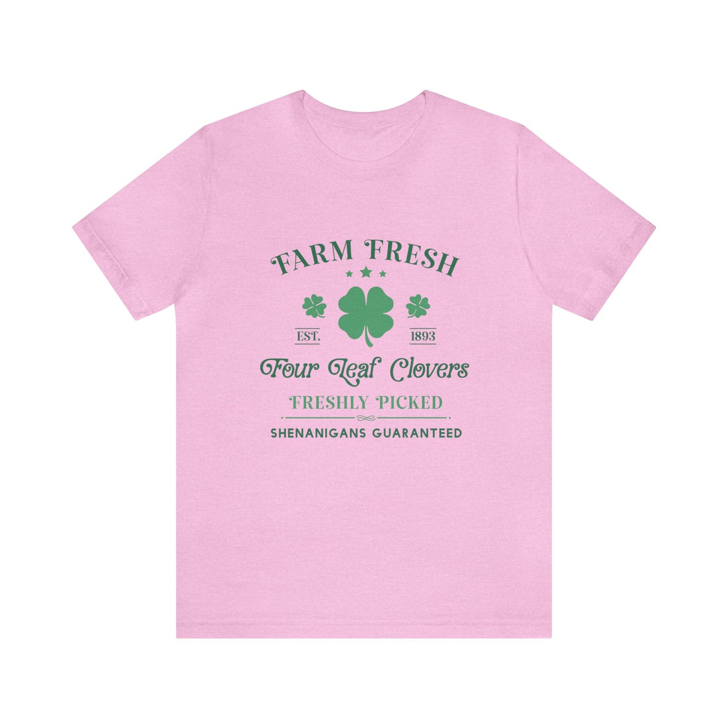 St. Patrick's Day Farm Fresh Clovers Women's Tshirt