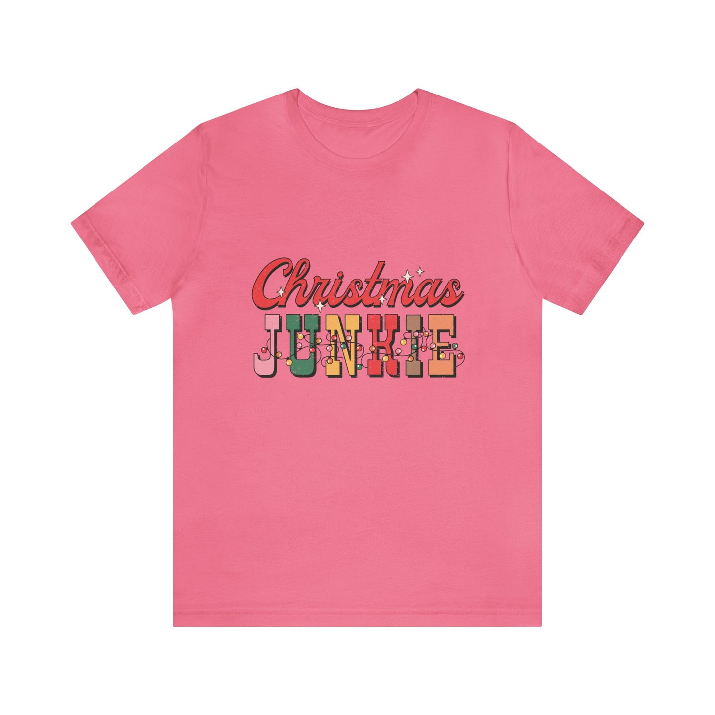 Christmas Junkie Women's Short Sleeve Christmas T Shirt