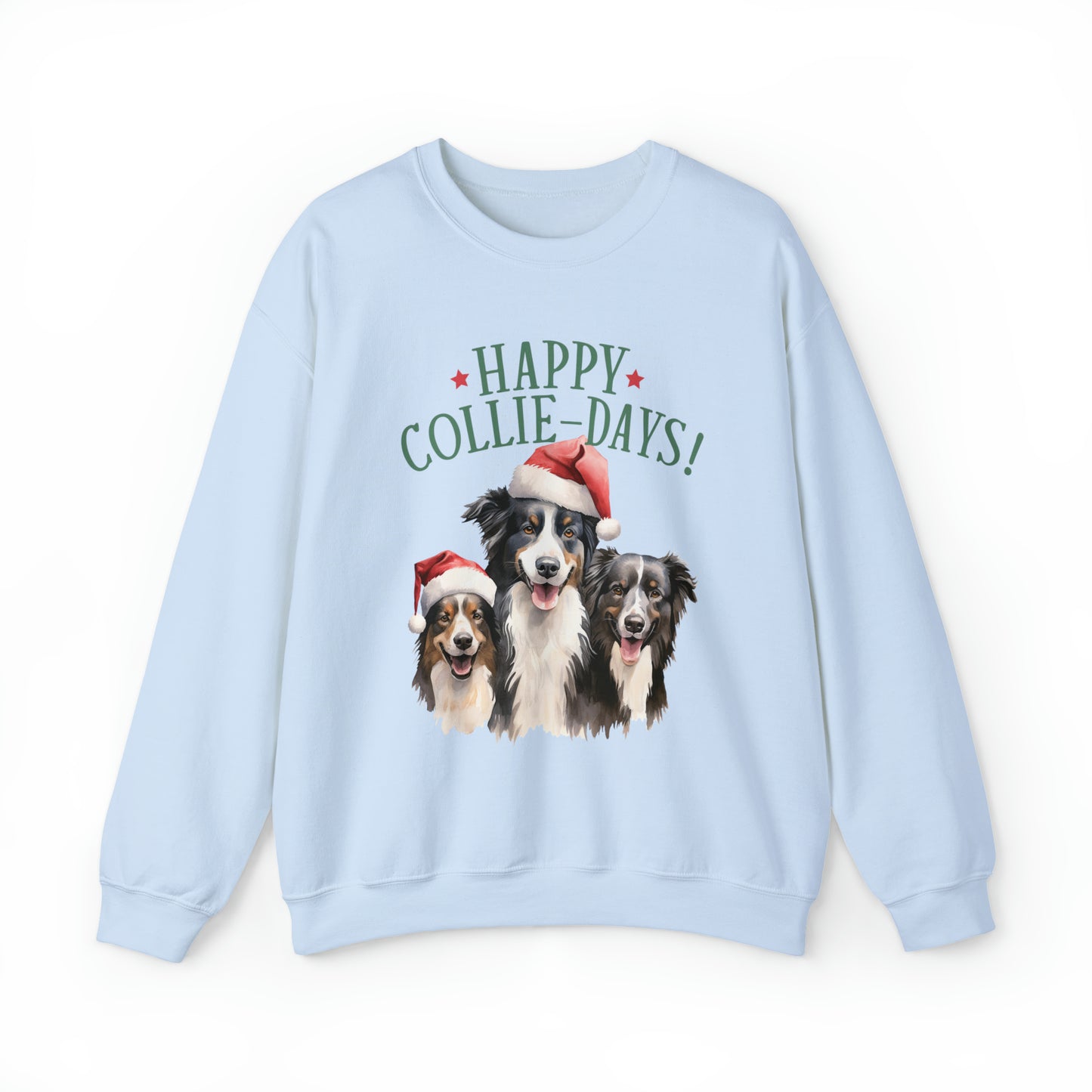 Happy Collie Days Crewneck Sweatshirt Women's