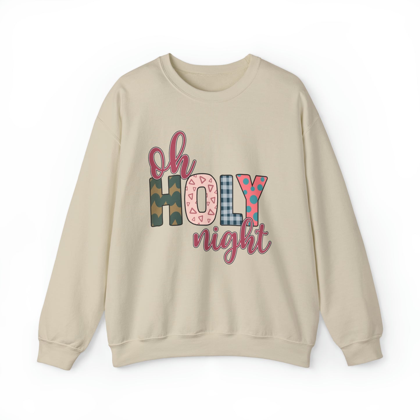 Oh Holy Night Women's Christmas Sweatshirt