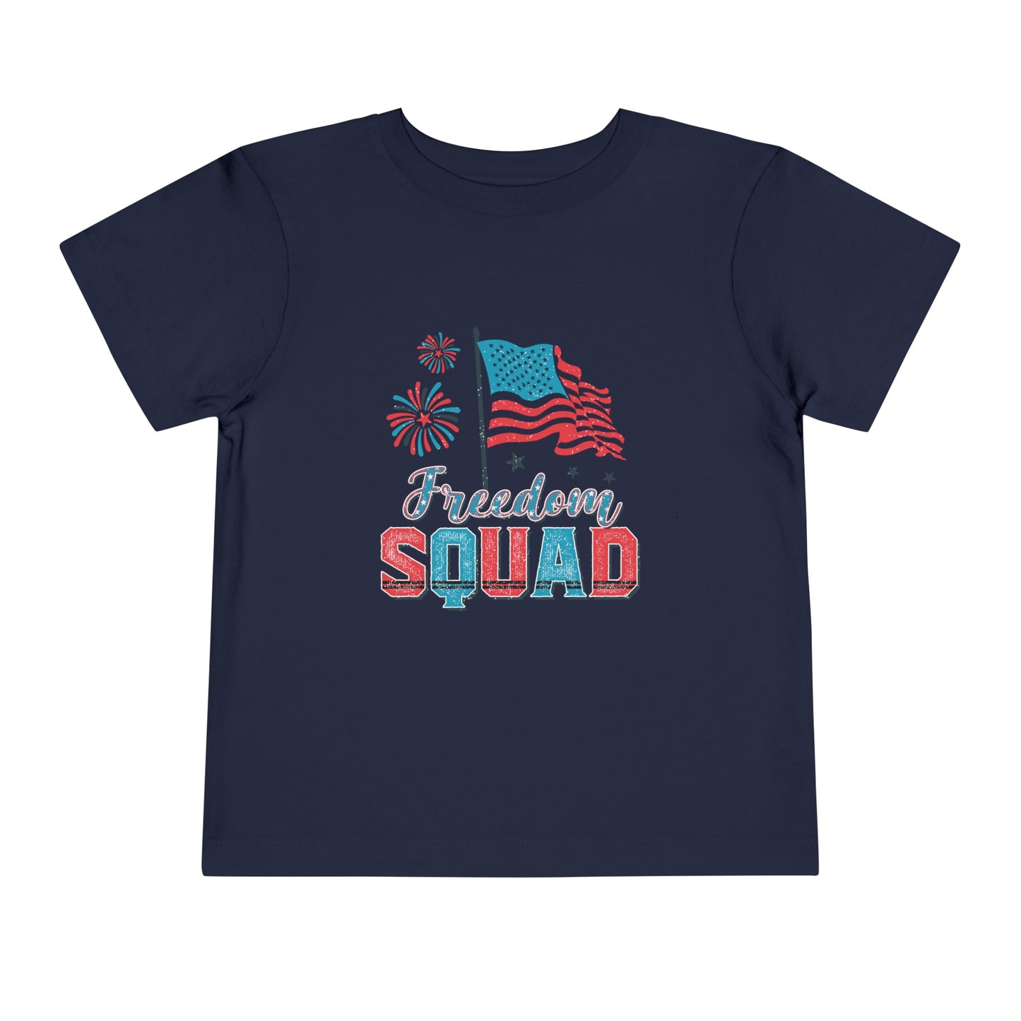 Freedom Toddler USA 4th of July Short Sleeve Tee