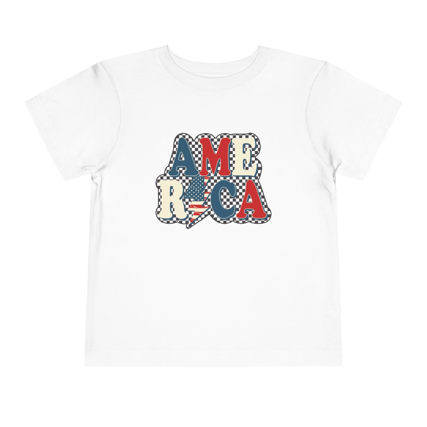 America Toddler Short Sleeve Tee
