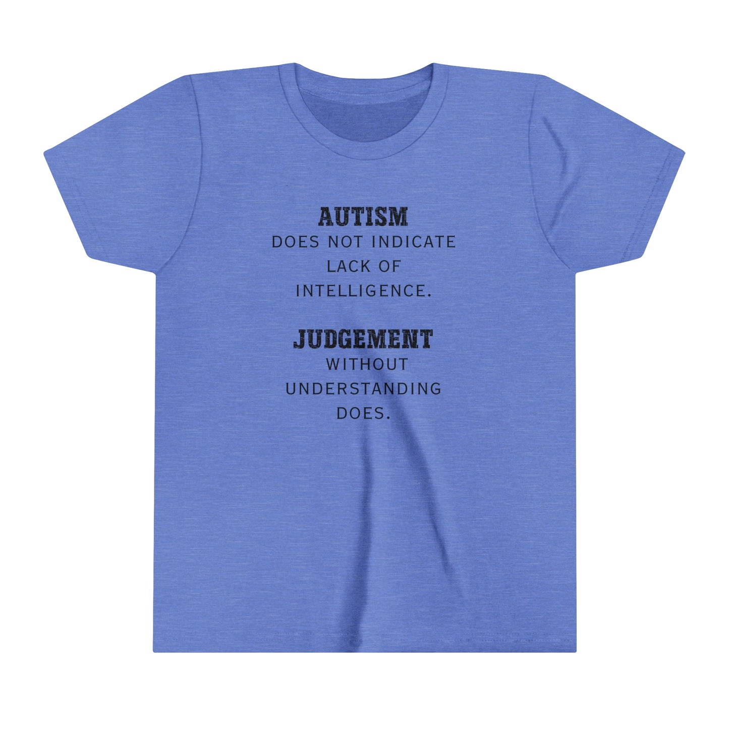 Autism Understanding Autism Advocate Youth Shirt