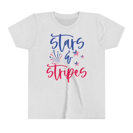 Stars & Stripes 4th of July USA Youth Shirt