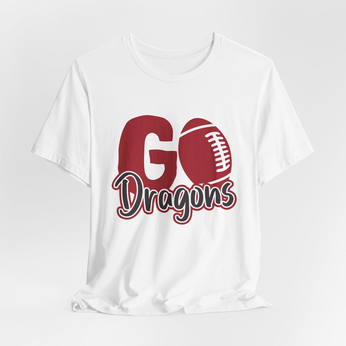 Go Dragons Adult Unisex Short Sleeve Tee