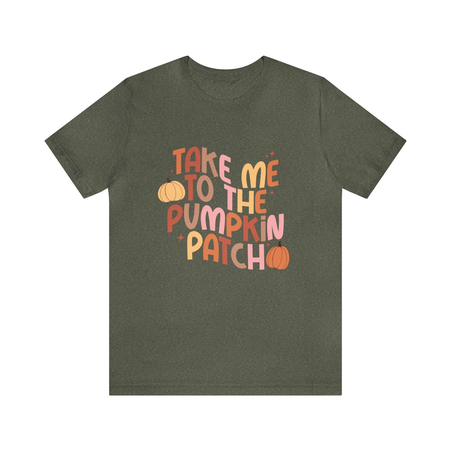 Take me to the pumpkin patch Women's Halloween Fall T-Shirt