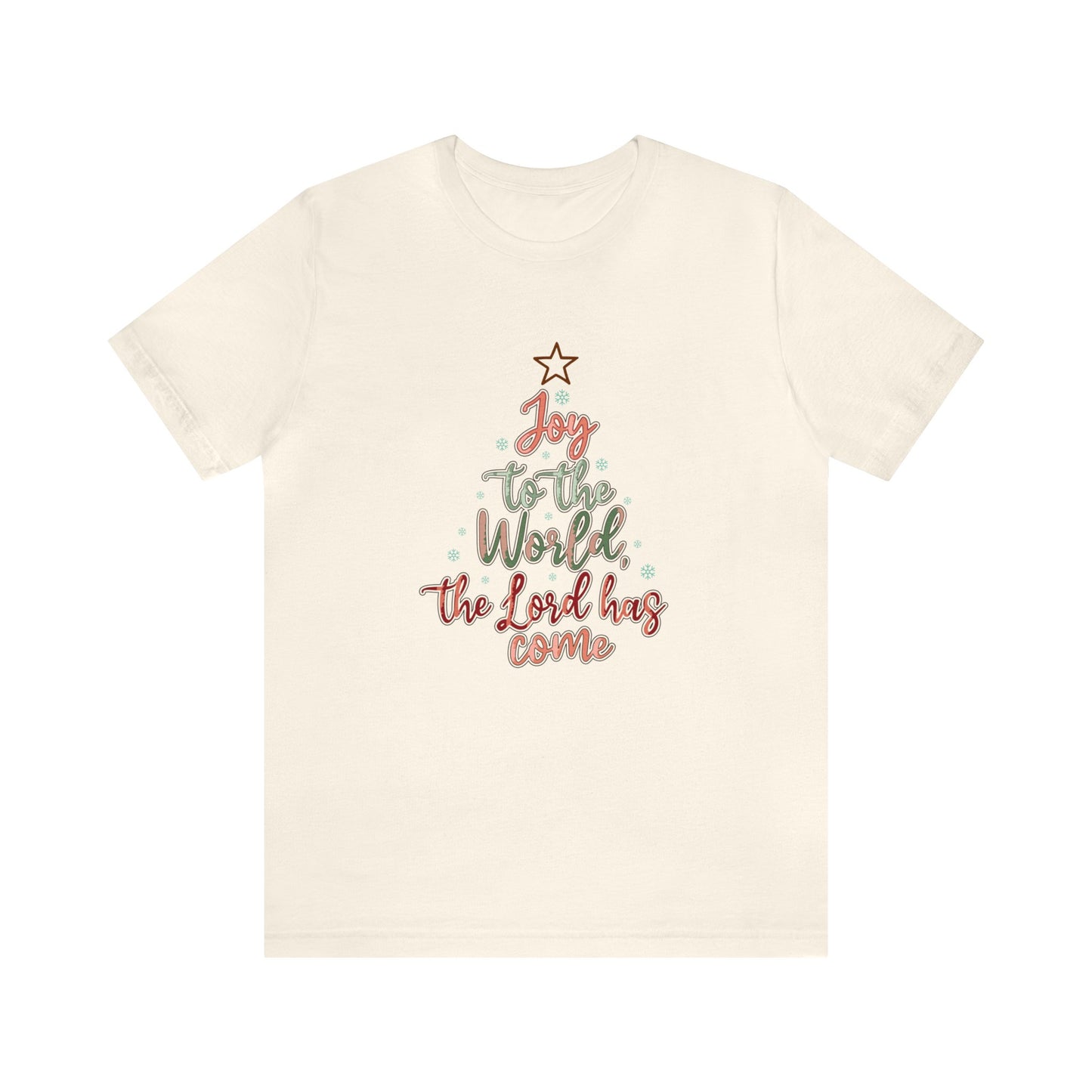 Joy to the world Women's Christmas Tshirt