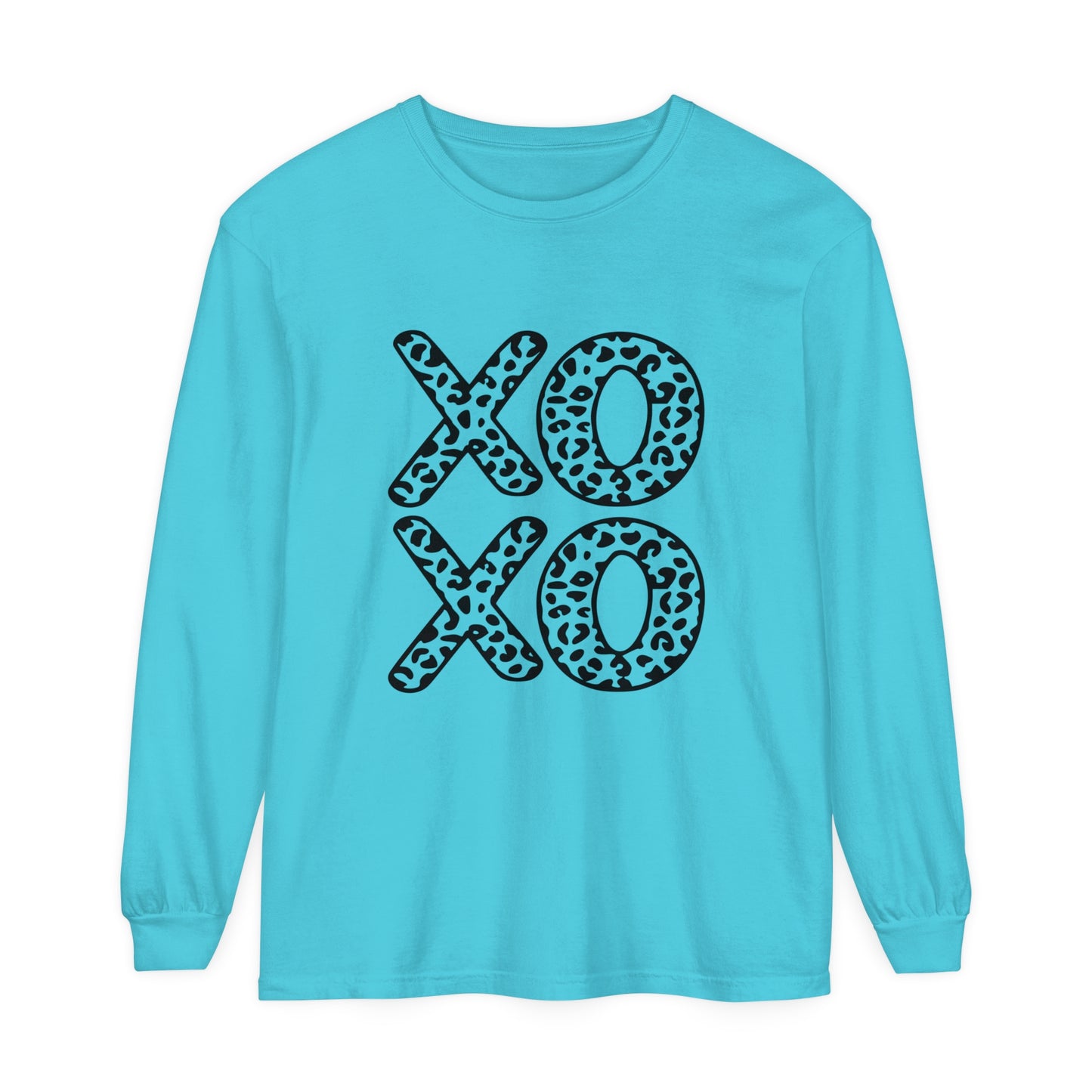 XOXO Women's Loose Long Sleeve T-Shirt