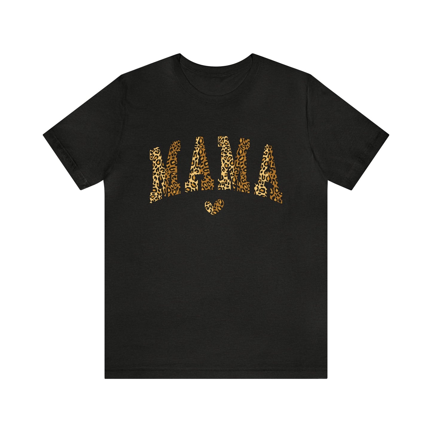 Mama Leopard Print Women's Tshirt