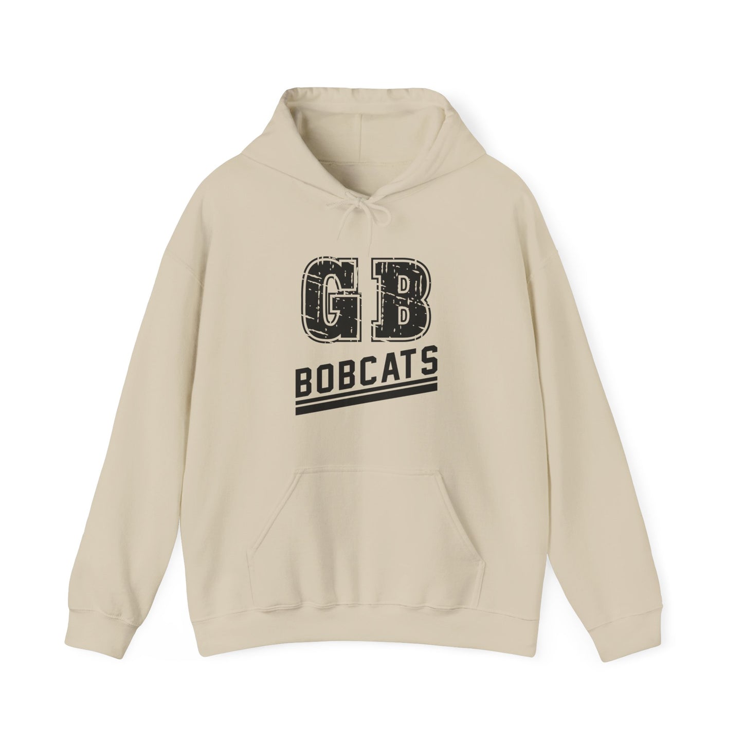 GB Bobcats Football Adult Unisex Heavy Blend™ Hooded Sweatshirt