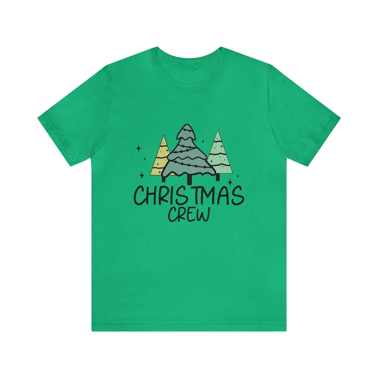 Christmas Crew Family Matching Short Sleeve Christmas T Shirts