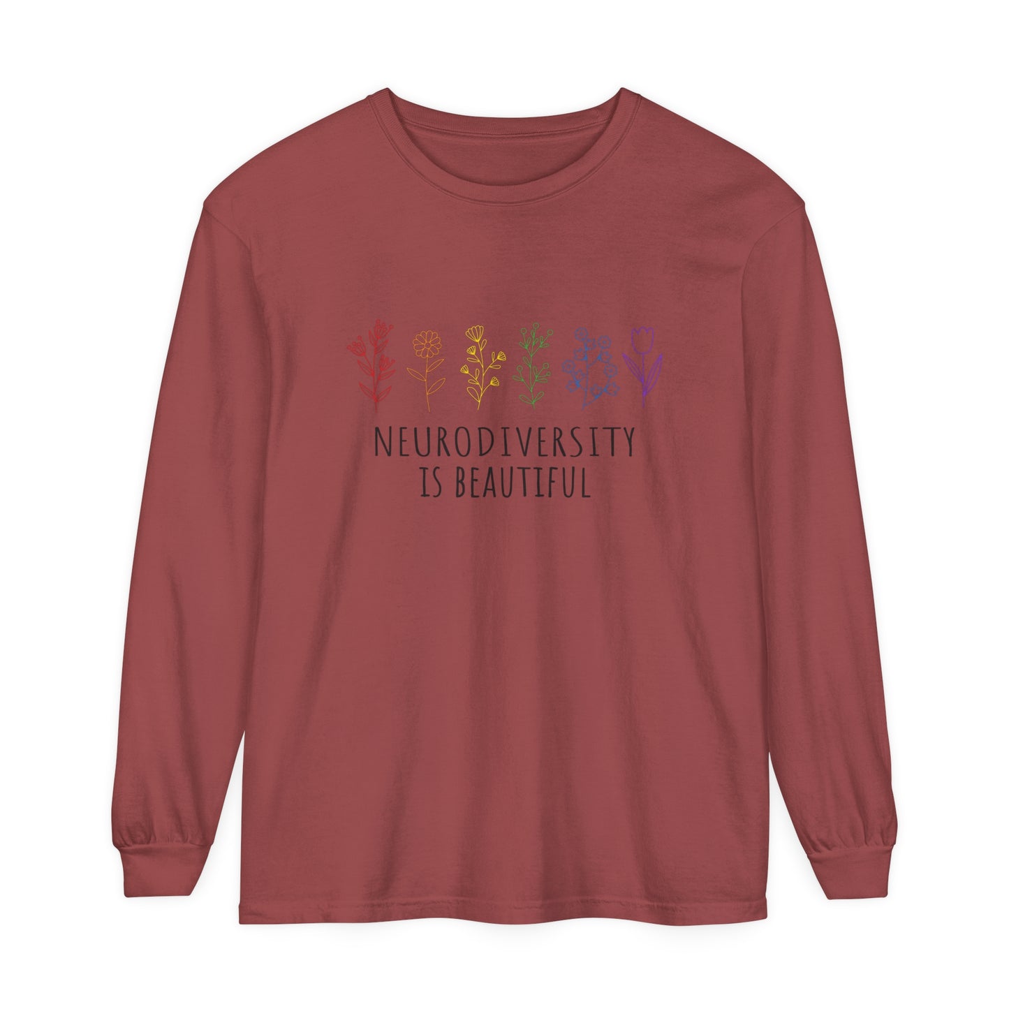 Neurodiversity is beautiful Women's Long Sleeve T-Shirt