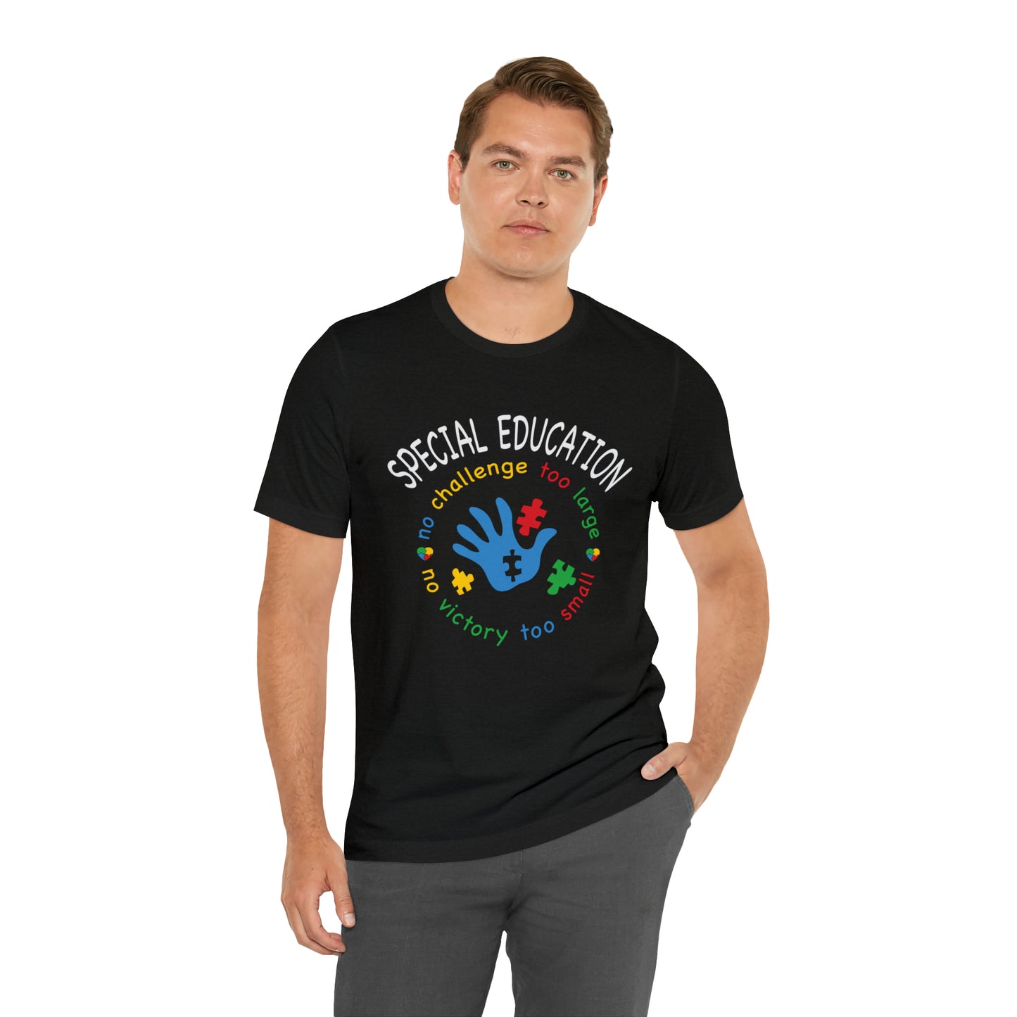 Special Education no challenge too big  Short Sleeve Women's Tee