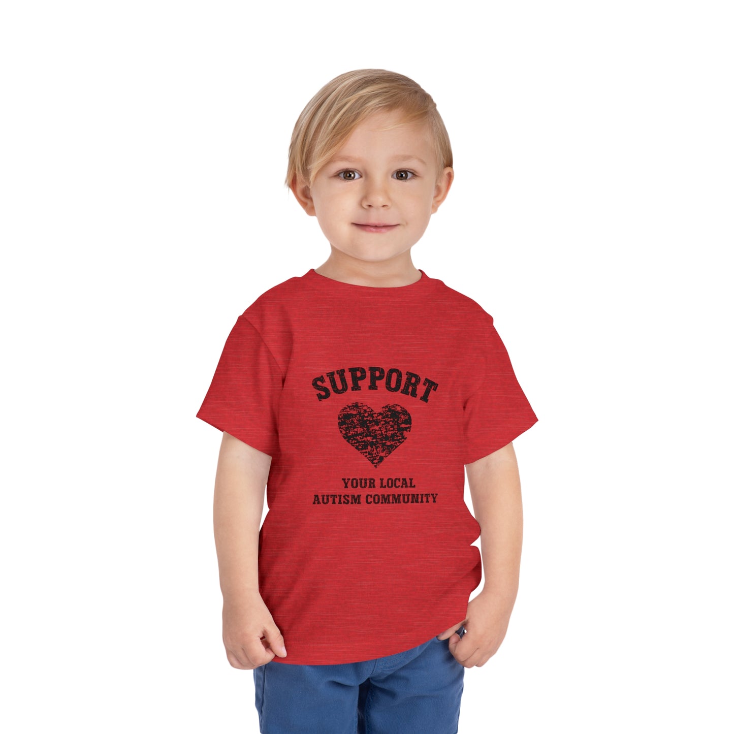 Support Your Local Autism Community  Autism Toddler Short Sleeve Tee