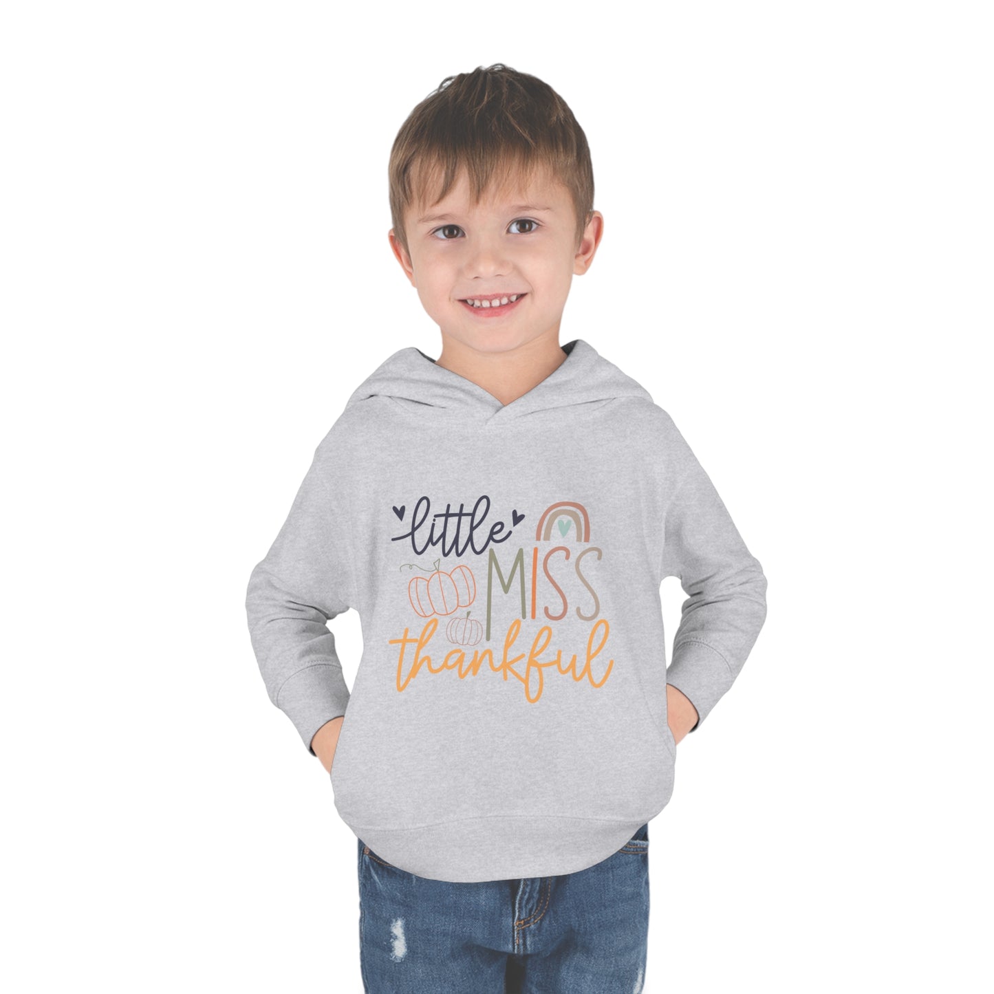 Style 4 Little Miss Thankful Toddler Pullover Fleece Hoodie