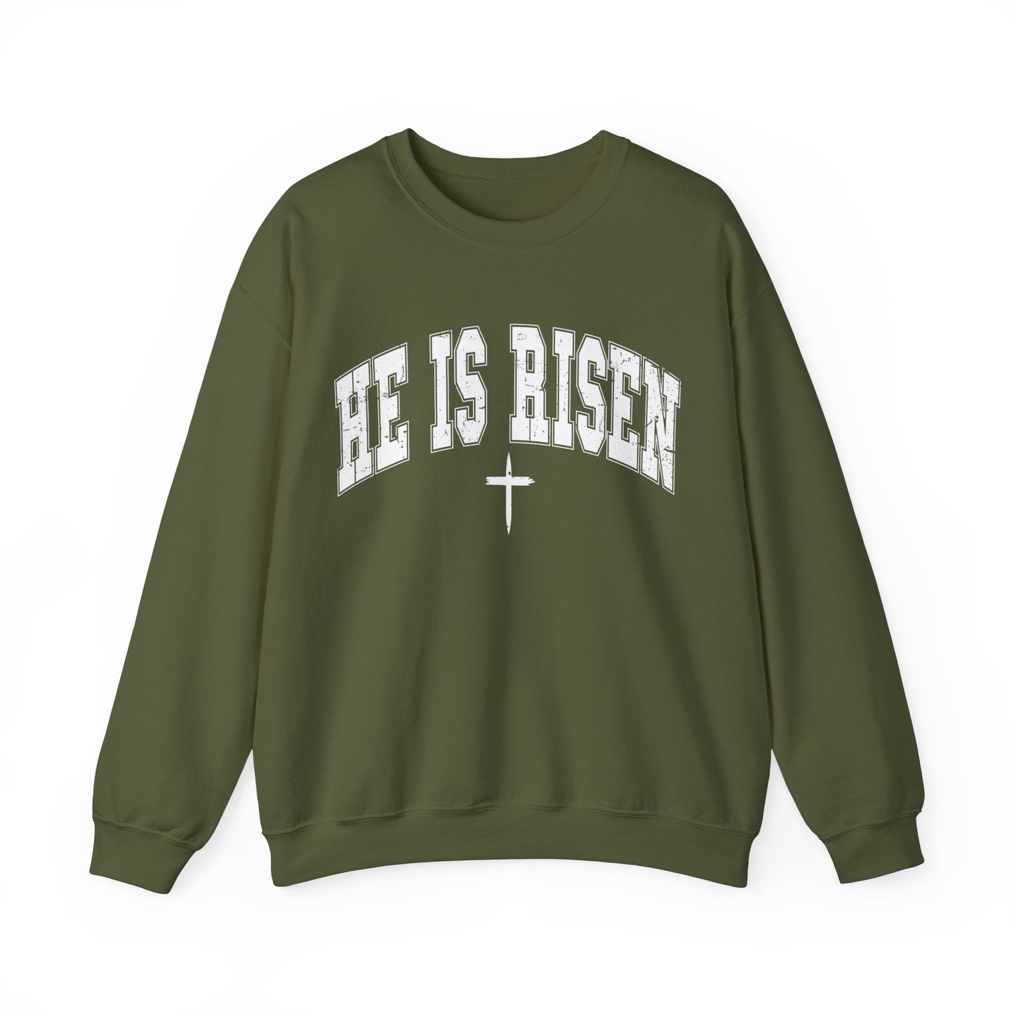 He is Risen Women's Easter Spiritual Sweatshirt