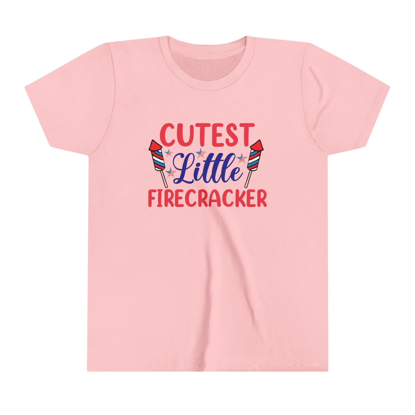 Cutest Little Firecracker 4th of July USA Youth Shirt