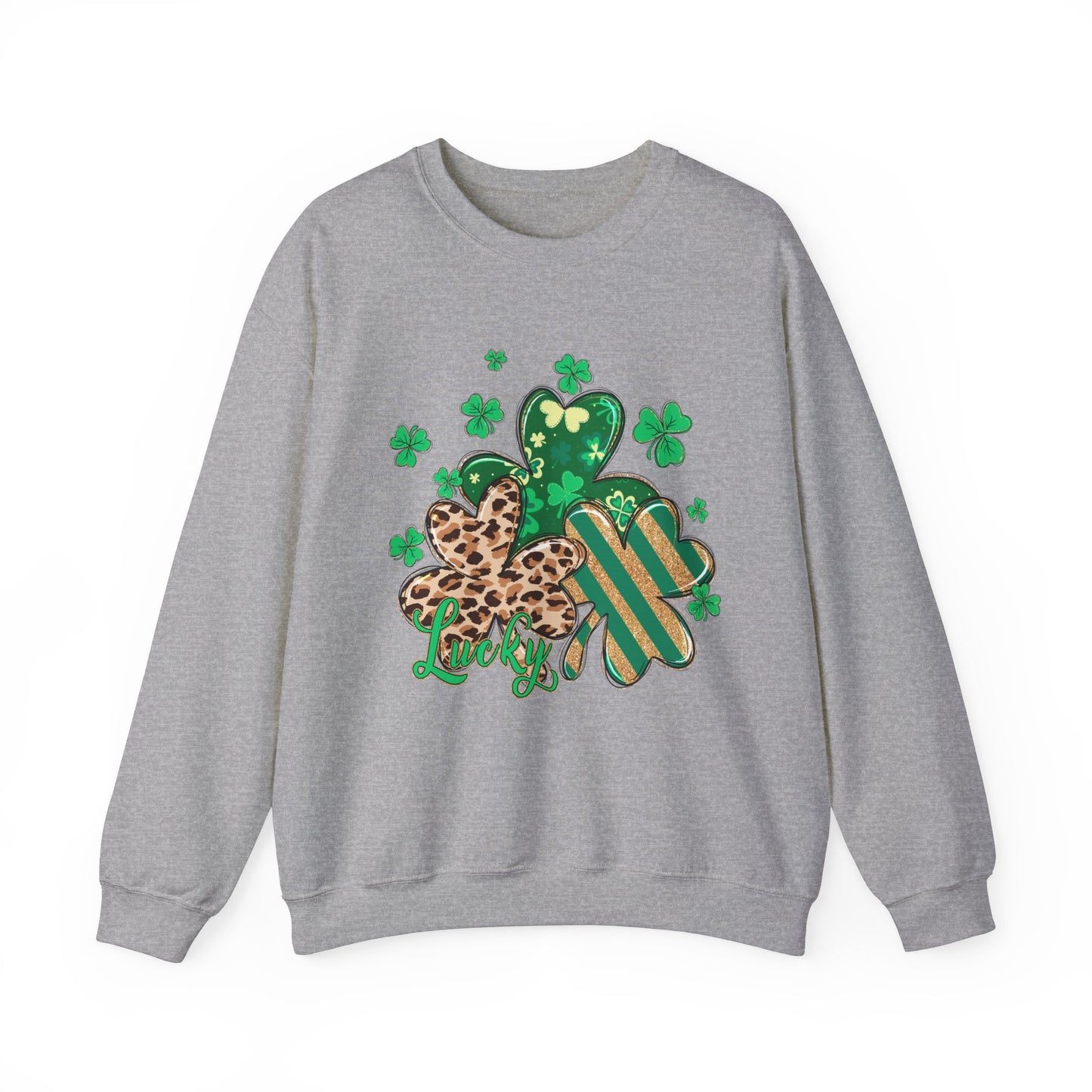 Lucky Shamrock Shirt Women's St. Patrick's Day Sweatshirt