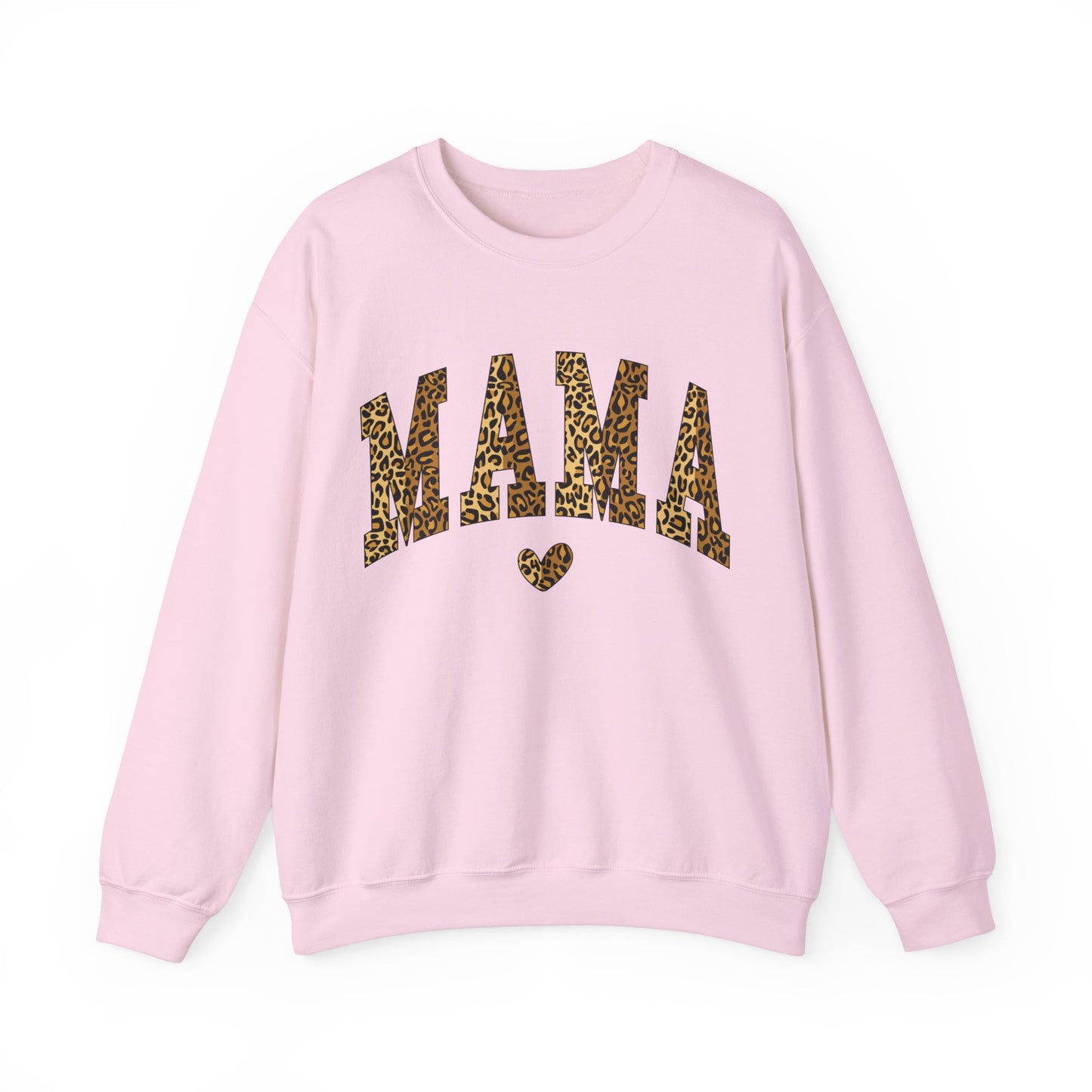 MAMA Leopard Print Women's Sweatshirt