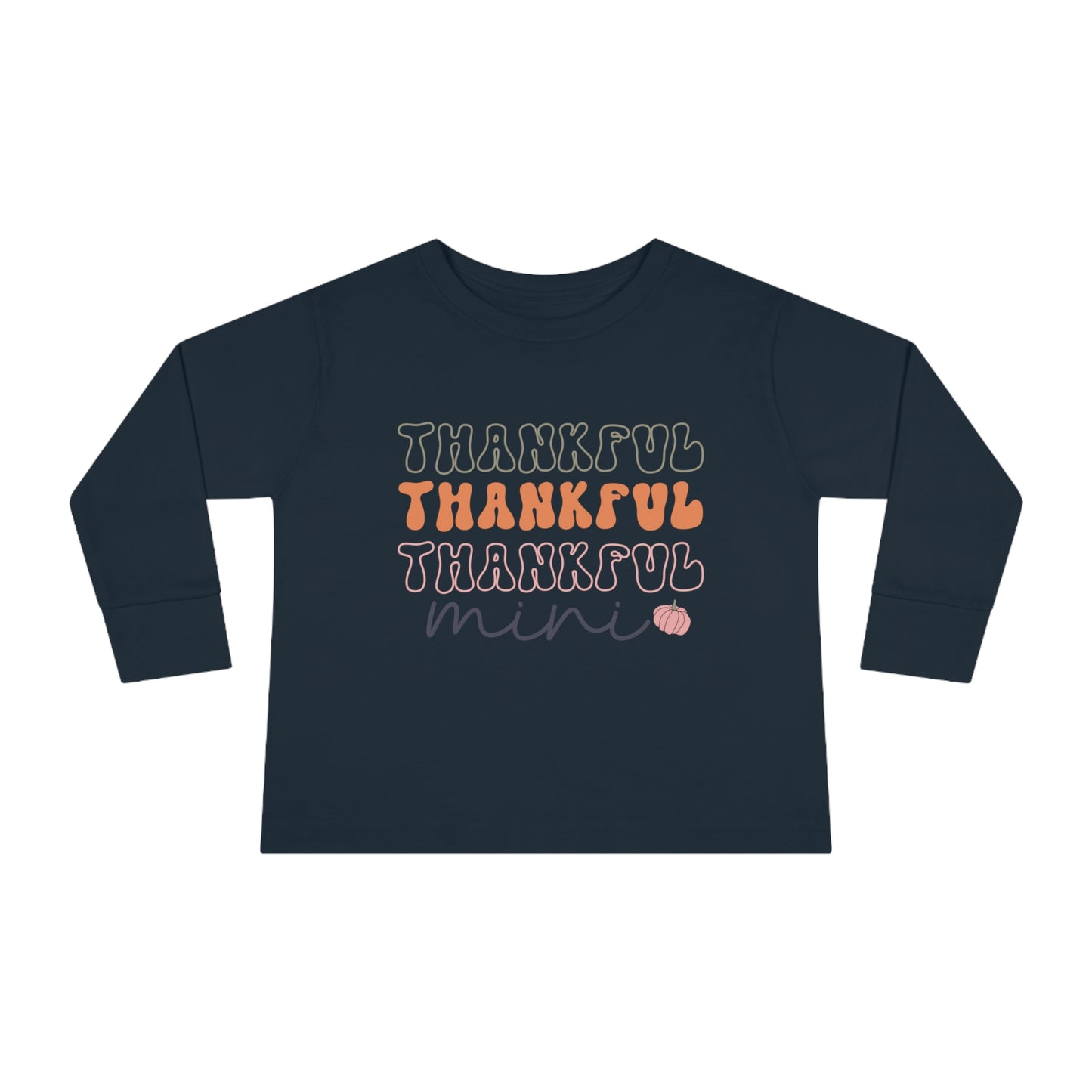 Style 1 Thankful Mini  Long Sleeve Tee