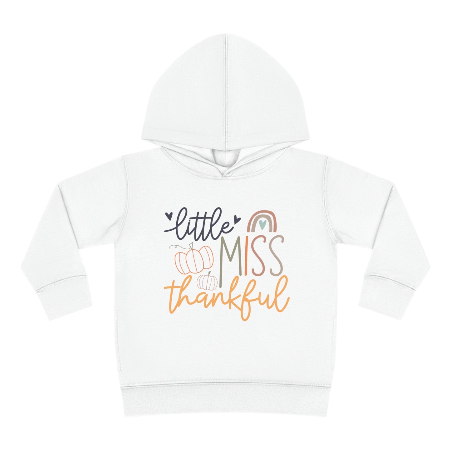Style 4 Little Miss Thankful Toddler Pullover Fleece Hoodie