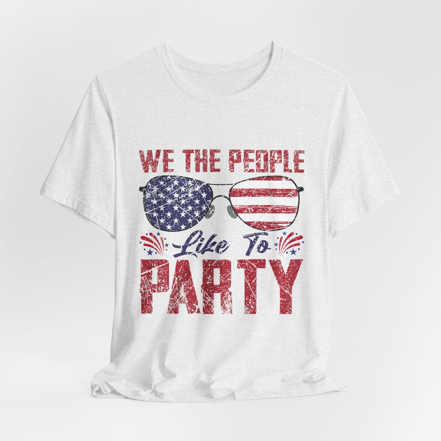 Like to Party America Women's Short Sleeve Tee