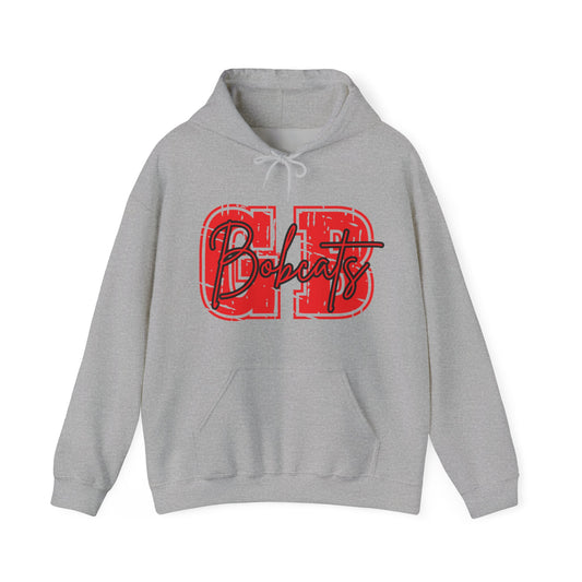 GB Bobcats Adult Unisex Heavy Blend™ Hooded Sweatshirt