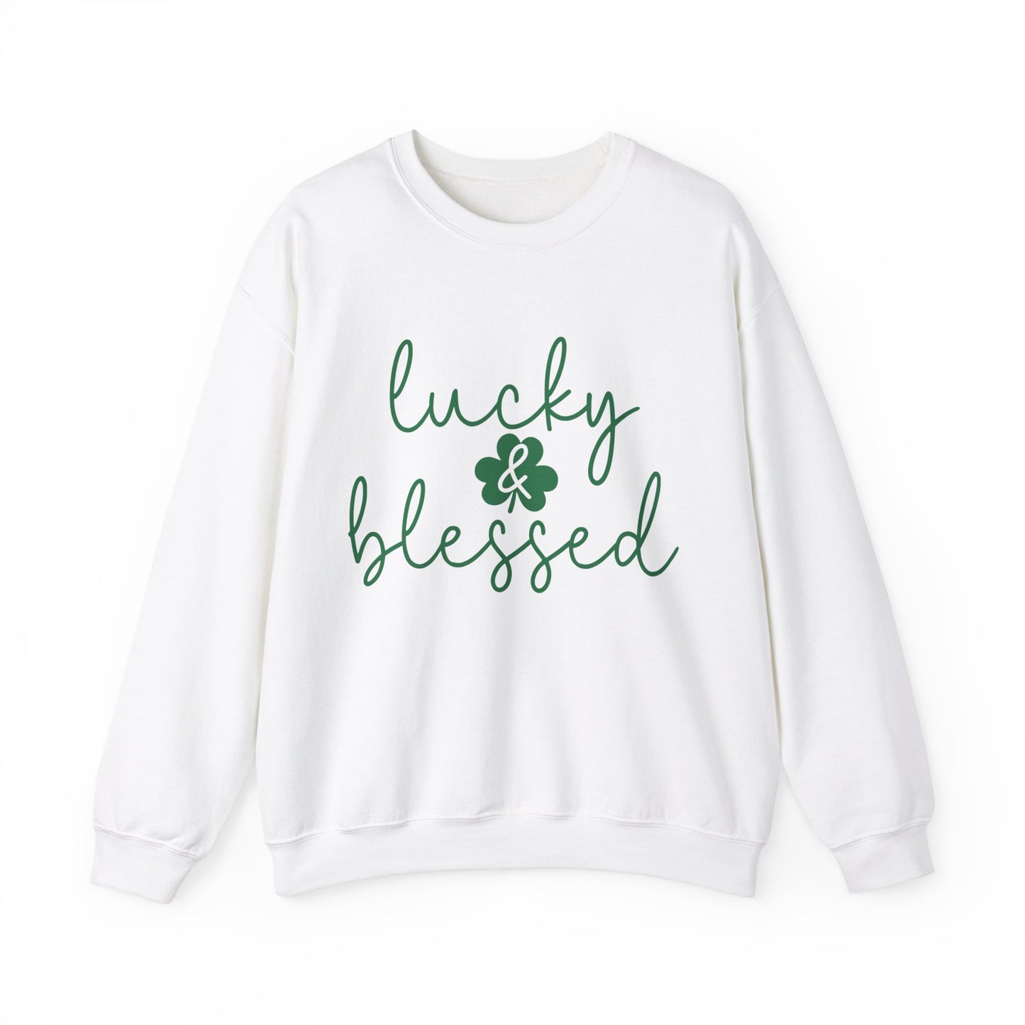 Lucky & Blessed Women's St. Patrick's Day Sweatshirt