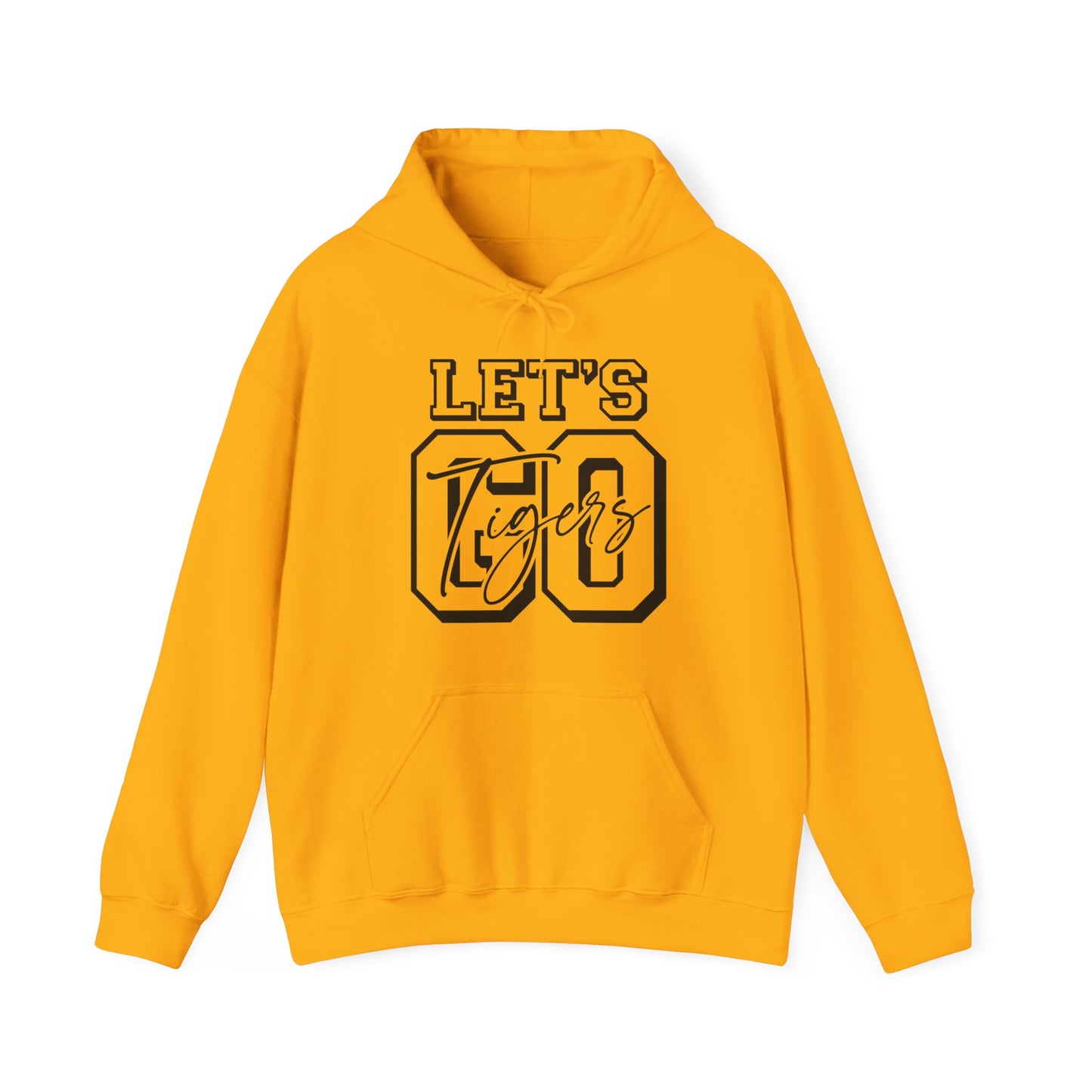 Let's Go Tigers Adult Unisex Heavy Blend™ Hooded Sweatshirt