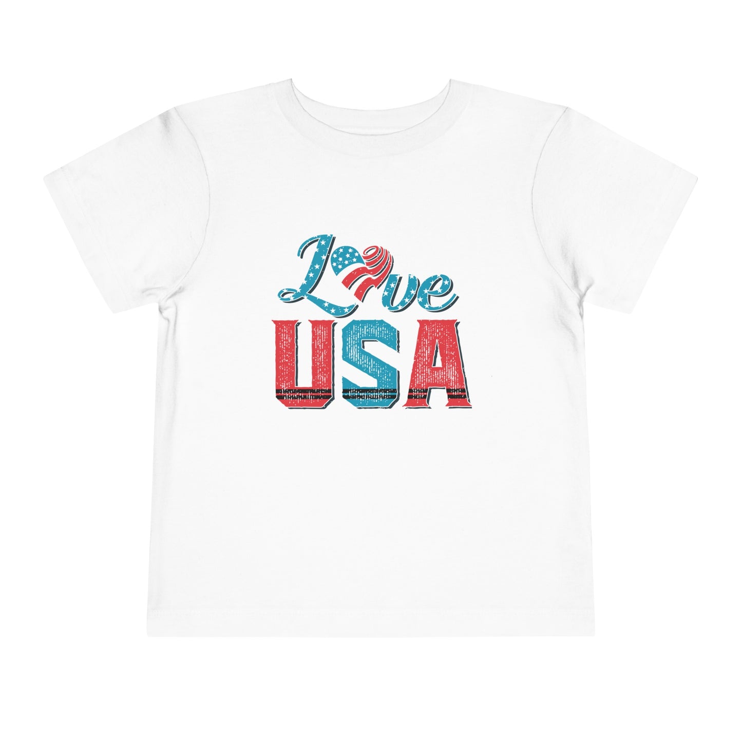 Love USA 4th of July Short Sleeve Tee