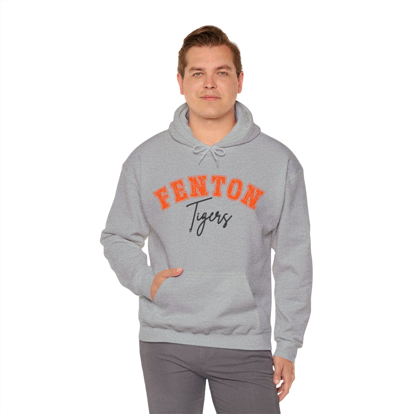 Fenton Tigers Adult Unisex Heavy Blend™ Hooded Sweatshirt