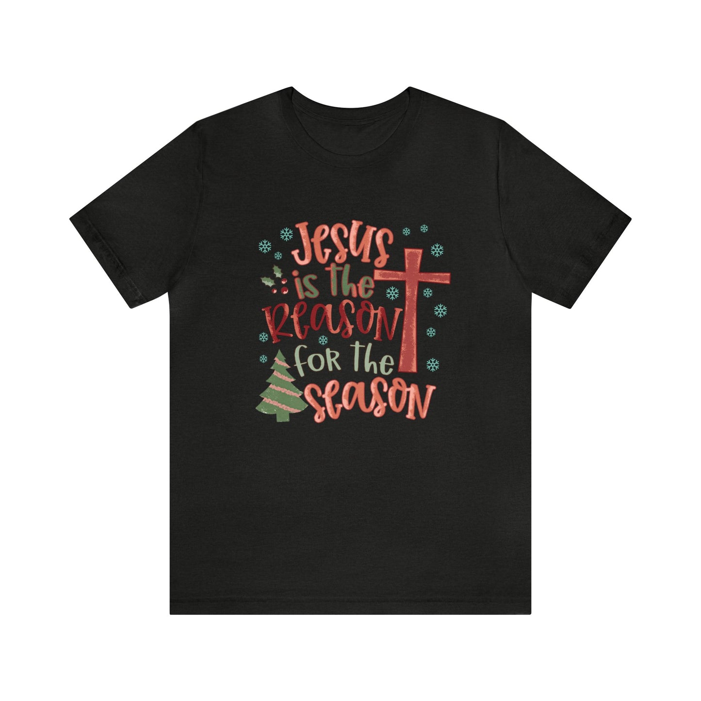 Jesus the Reason for the Season Christmas Women's Tshirt
