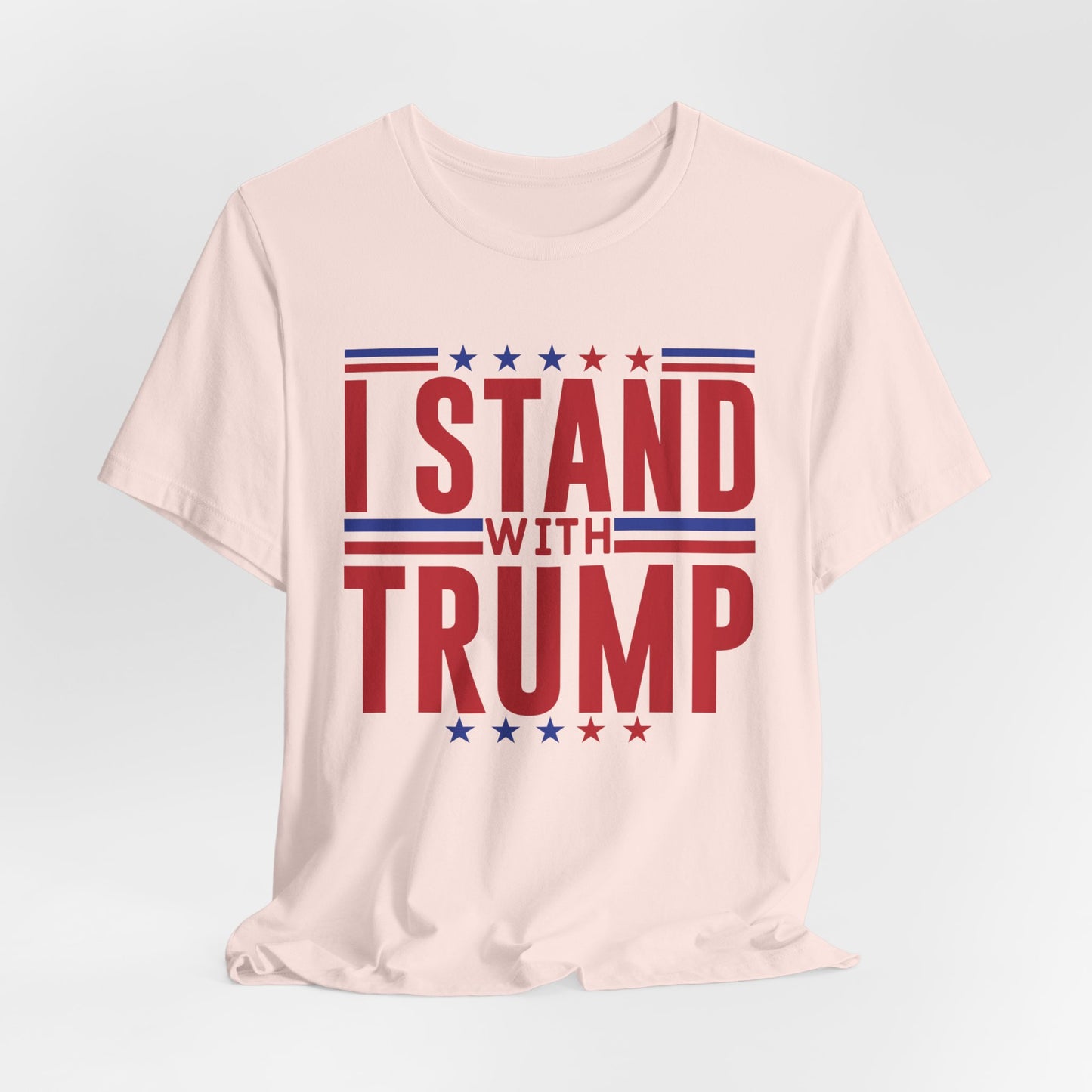 I STAND WITH TRUMP 2024 Election Adult Unisex Short Sleeve Tee