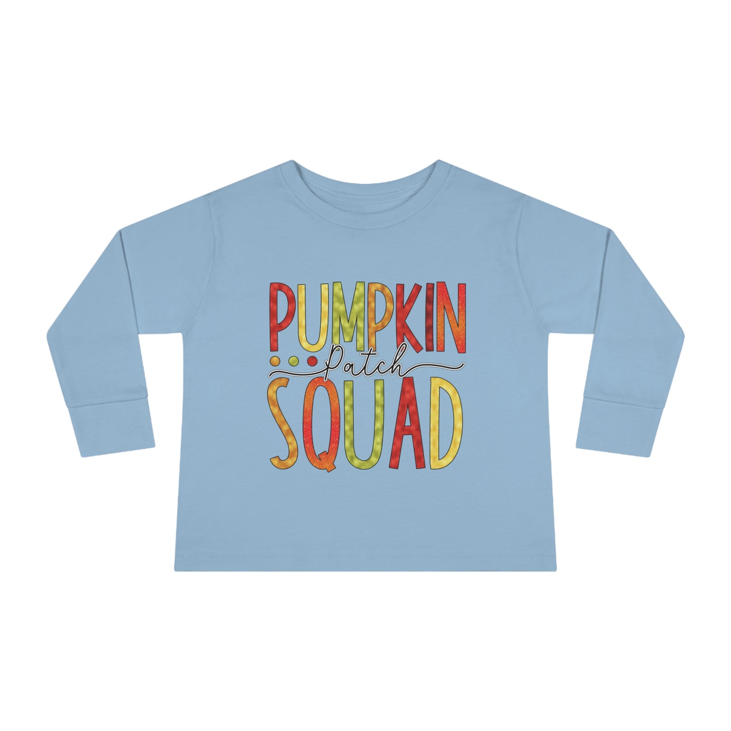 Pumpkin Patch Squad Toddler Long Sleeve Tee