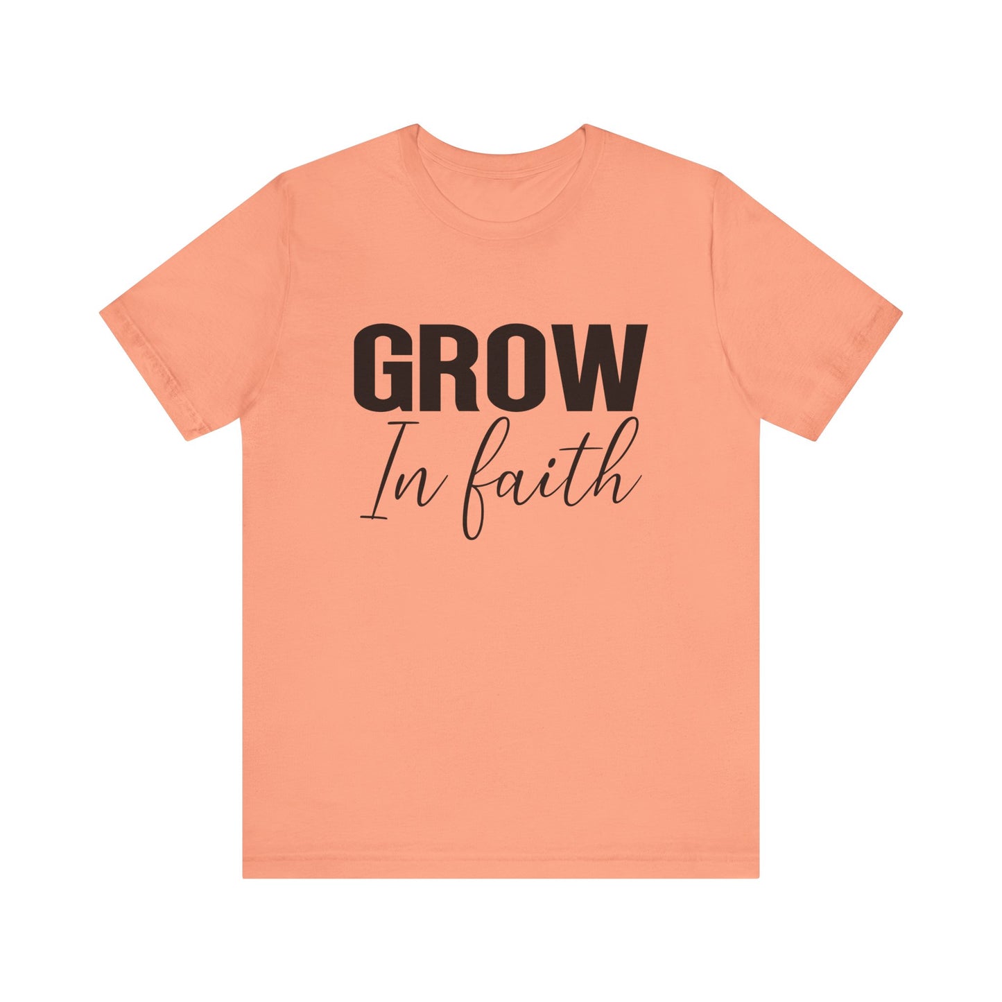 Grow in Faith Women's Short Sleeve Tee