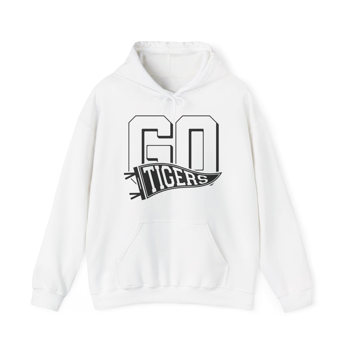 Go Tigers Adult Unisex Heavy Blend™ Hooded Sweatshirt