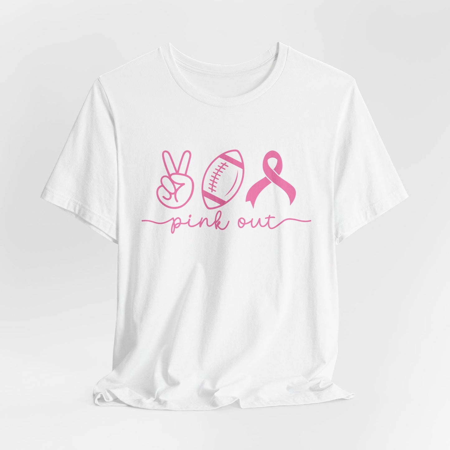 Women's Breast Cancer Pink Out Short Sleeve Tee